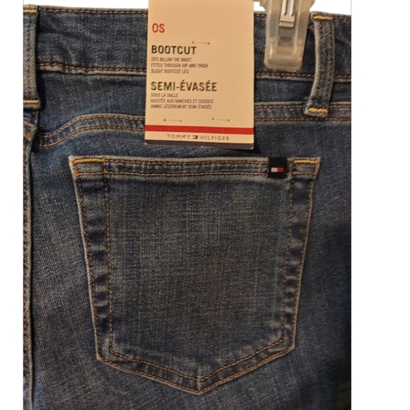 NWT Tommy Hilfiger Women's Classic Blue Straight Jeans ~0P - Picture 5 of 6